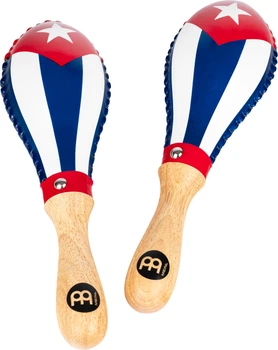 Маракаси MEINL Rawhide Maracas Traditional Cuba Flag MSM3CU