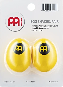 Шейкер MEINL Plastic Egg Shakers Yellow ES2-Y