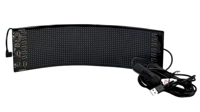 Гнучкий LED світильник Matrix Panel з керуванням через додаток, LED дисплей 192mm* 1330mm для реклами IP65