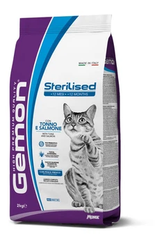 Сухой корм GEMON CAT Sterilised тунец с лососем - 2 кг