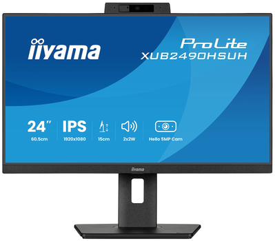 Монитор 23.8" iiyama ProLite XUB2490HSUH-B2