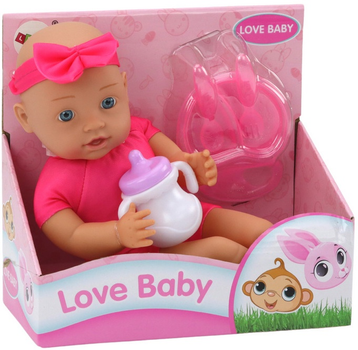 Пупс Lean Toys з аксесуарами Pink 31 см (5905991004066)