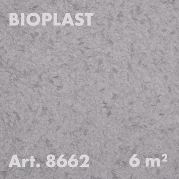 Жидкие обои Bioplast Арт. 8662, 1кг, 6 м², целлюлозное волокно, серый (пепельный)
