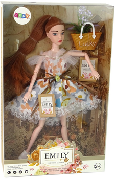 Лялька Lean Toys Емілі з аксесуарами 30 см (5905679070048)