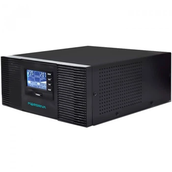 Источник бесперебойного питания ИБП Marsriva MR-UT1000 1000ВА/800W чистая синусоида переменного тока без АКБ 12B Black (MR-UT1000)