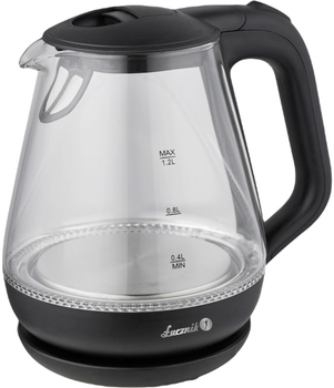 Czajnik elektryczny Lucznik WK-2502 Compact Glass Czarny (06.192)
