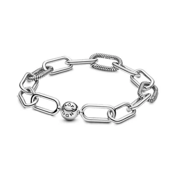 Серебряный браслет цепями Пандора Pandora Me 16 (598373)