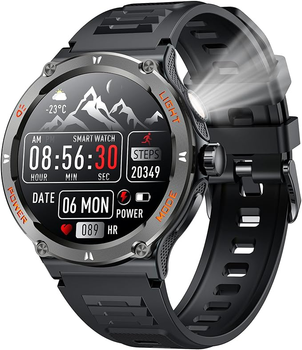 Смарт-годинник NONGAMX Black (R3398)
