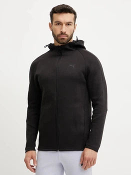 Спортивна кофта чоловіча Puma Evostripe 63152901 S Black (4067983642678)