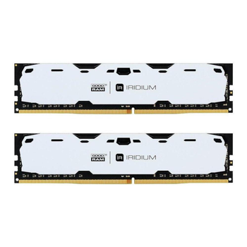 Оперативная память GOODRAM 8 GB (2x4GB) DDR4 2400 MHz Iridium White (IR-W2400D464L15S/8GDC)