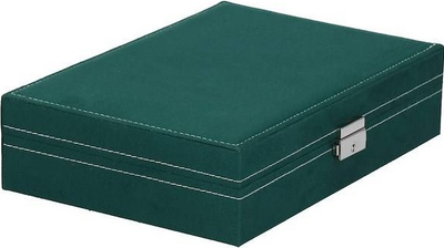 Шкатулка для прикрас Springos HA1043 зелена 29 x 19.5 x 7 см (5907719433141)