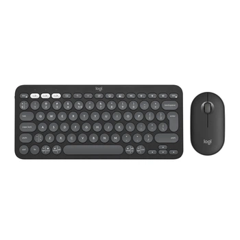 Комплект (клавиатура + мышь) Logitech Pebble 2 Combo Graphite (920-012239)