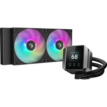 Водяне охолодження Deepcool Mystique 240 ARGB Black (R-LX550-BKADSNC-G-1)