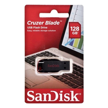 Флешка SanDisk 128 GB Cruzer Blade (SDCZ50-128G-B35)