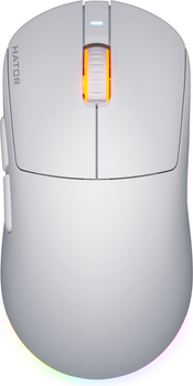 Мышь HATOR Quasar 3 Wireless White (HTM731)