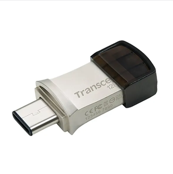 Флешка Transcend 128 GB USB Type-C JetFlash 890 Silver (TS128GJF890S)