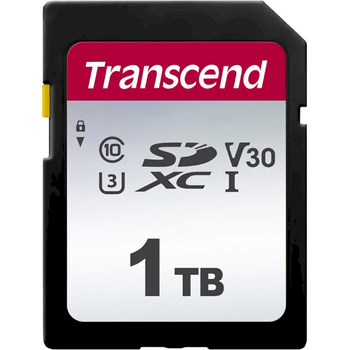 Карта памяти Transcend 1 TB SDXC UHS-I U3 300S TS1TSDC300S