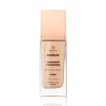Тональна основа для обличчя Bogenia Angelic Longwear Foundation BG605, SPF20, 002 Ivory, 30 мл