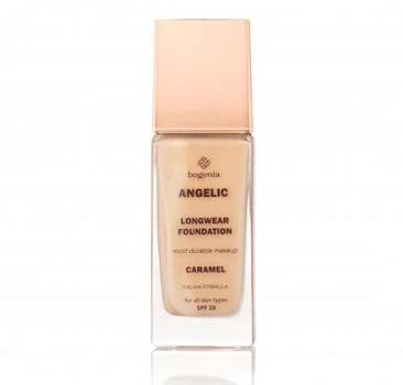 Тональна основа для обличчя Bogenia Angelic Longwear Foundation BG605, SPF20, 006 Caramel, 30 мл