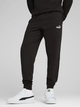 Спортивные штаны мужские утепленные Puma Essentials Foundation 68260601 M Black (4067983590313)