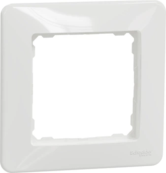 Рамка 1-постова Schneider Electric Sedna Design Білий SDD311801