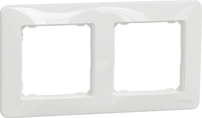Рамка 2-постова Schneider Electric Sedna Design Білий SDD311802