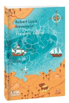 Treasure Island. Острів скарбів. Р.Л.Стівенсон. (Мʼяка обкладинка)