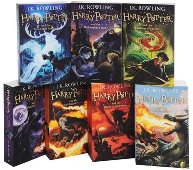 Комплект книг: Гаррі Поттер (Harry Potter) англійською мовою