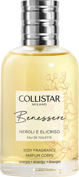 Woda toaletowa damska Collistar Benessere Neroli and Helichrysum 100 ml (8015150002370)