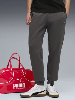 Спортивные штаны мужские утепленные Puma Essentials Elevated 68827744 S Dusky Gray (4069157684798)