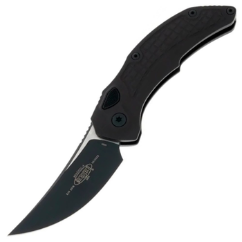 Ніж складаний Microtech Brachial (довжина: 206мм, лезо: 83мм, чорне), чорний