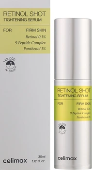 Serum do twarzy Celimax The Vita-A Retinol Shot Tightening liftingujące 30 ml (8809700320805)