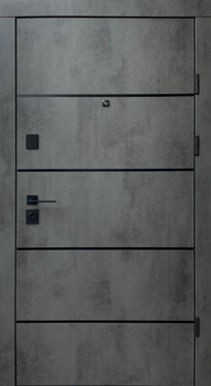 Входная дверь Qdoors Премиум Комби-Аk гладь (950х2050) мм квартира