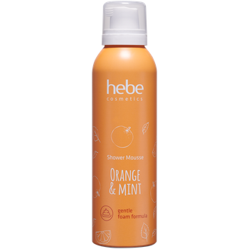 Мус для душу Hebe Cosmetics Shower Mousse Orange&Mint