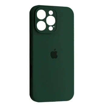 Чохол силіконовий з закритою камерою WAVE Premium Silicone Case Camera Protection для Apple iPhone 13 Pro cyprus green