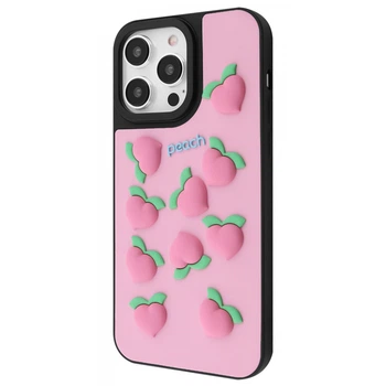 Чохол WAVE Doodle Case iPhone 16 Pro Max peach