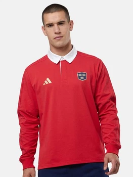 Лонгслів Adidas Munster Heritage polo HZ4467 red M