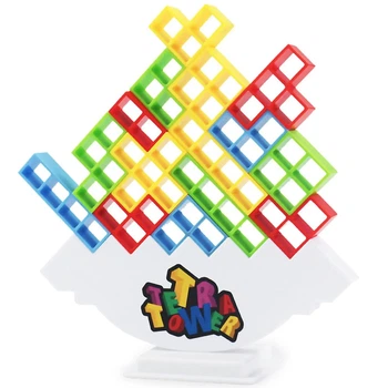 Настільна гра тетріс конструктор головоломка балансир Ummi Tetris tower game (ME-008)