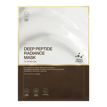 Маска кремовая регенерирующая с пептидами Medicube Deep Peptide Radiance Mask 27 мл