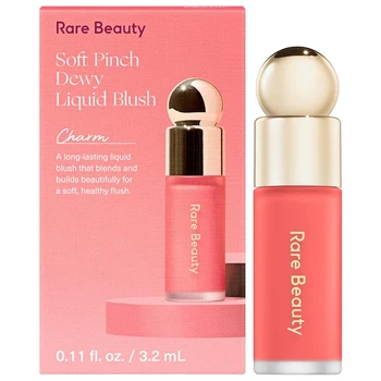 Рум'яна для обличчя Rare Beauty soft pinch blush відтінок Charm mini, 3.2 ml