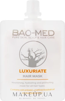 Поживна маска з екстрактом та маслом баобаба - Bao-Med Luxuriate Hair Mask 200ml (1272642-194406)