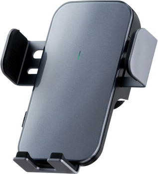 Uchwyt samochodowy na telefon QUALO Ultimate Solar Black (5907457782426)