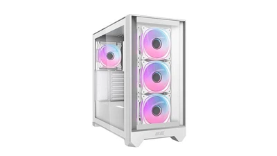 Корпус 2E GAMING Dominator Pro G2302W, без БП 2xUSB3.0, 1xUSBType-C, 4x120мм ARGB, VGA 380мм, LCS ready, контроллер з пультом, TG Side Panel, TG/Mesh Front panel, ATX, белый