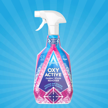 Пятновыводитель для одежды спрей Astonish Oxy Active Fabric Stain Remover 750 мл