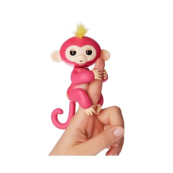 Інтерактивна ручна мавпочка Wow Wee Fingerlings розумна дитяча іграшка