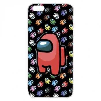 Чохол для iPhone 6 Plus/6S Plus Among Us Astronauts Прозорий
