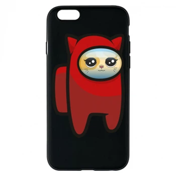 Чохол TOTO для iPhone 6/6S Among us Cat Чорний