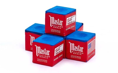 Бильярдный мел для кия Master 1110 12 штук в комплекте