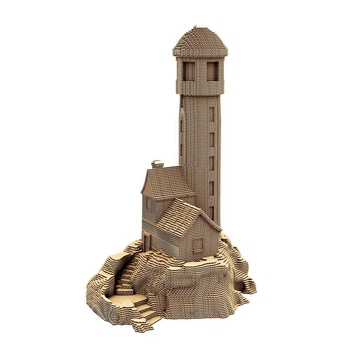 3D Пазл Картонний Cartonic Маяк 180 деталей