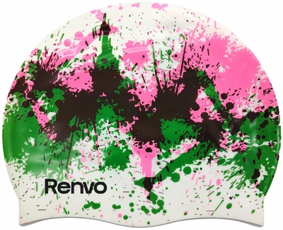 Взрослая шапочка для плавания Renvo Kerio Splash Уни OSFM Разноцветная (2SC150- 0314)